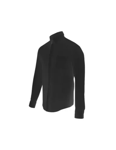 Camisa Hombre Stretch. Negro Talla S-3Xl