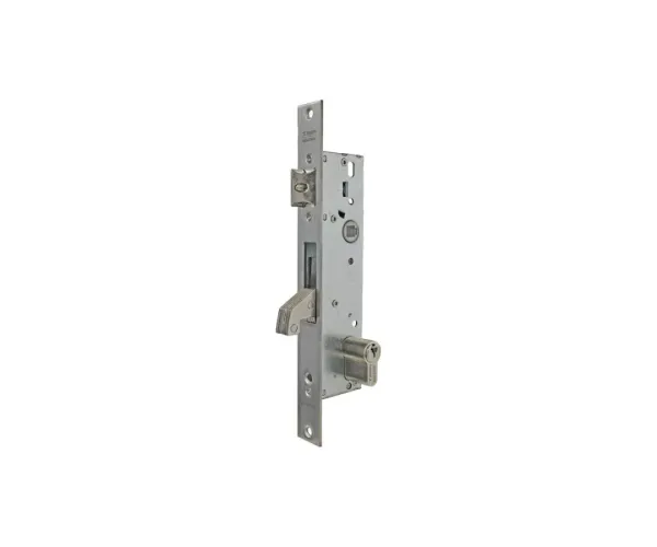 CERRADURA MONOPUNTO DE PALANCA BASCULANTE 2240 CILINDRO TE5, ENTRADA DE 20MM, ACABADO ACERO INOXIDABLE