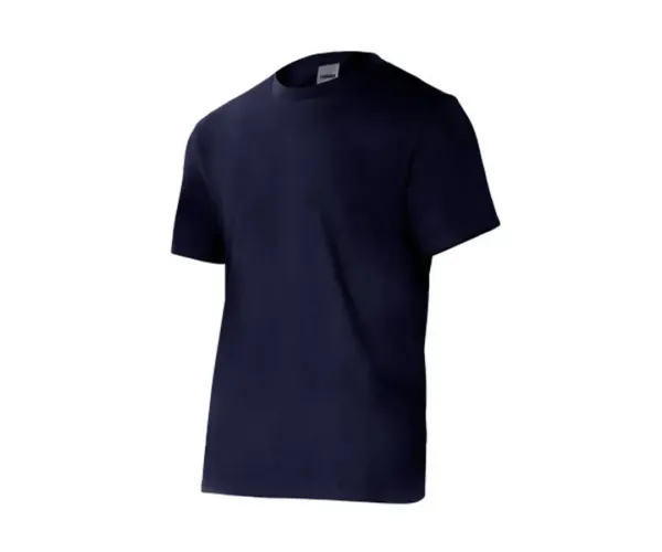 Camiseta Manga Corta. Azul Marino Talla S-3Xl