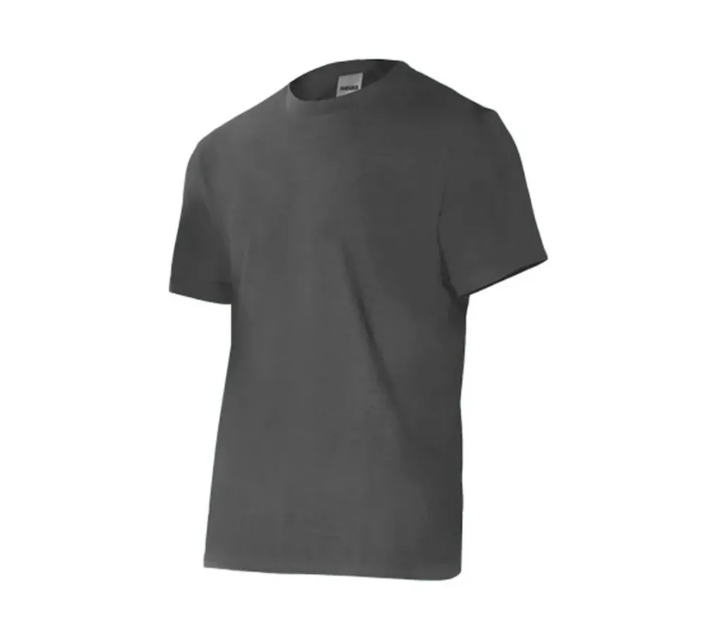 Camiseta Manga Corta. Gris Talla S-3Xl