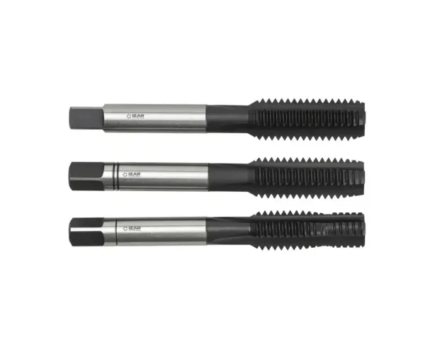 JUEGO 3-MACHOS MANO HSS Co DIN352/2181 (M/MF) INOX - 3036 - 18,00X2,50
