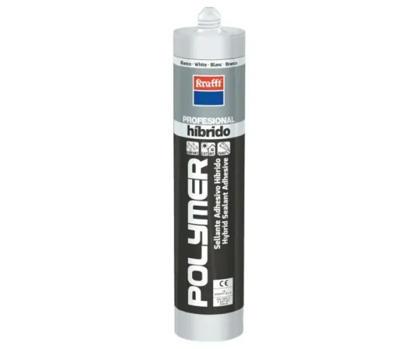 Sellador de polímero. POLYMER PRO POLYMER H75 Sellado y Pegado Blanco