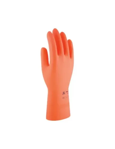 Guante 100% latex natural flocado