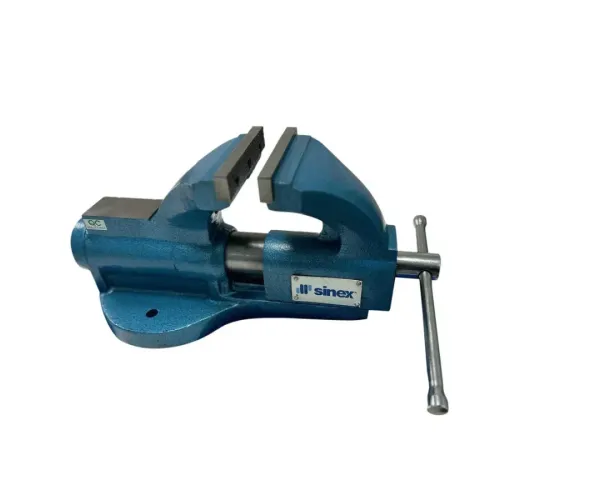TORNILLO DE BANCO DE FUNDICION SINEX 125 MM GUIA/REDONDA