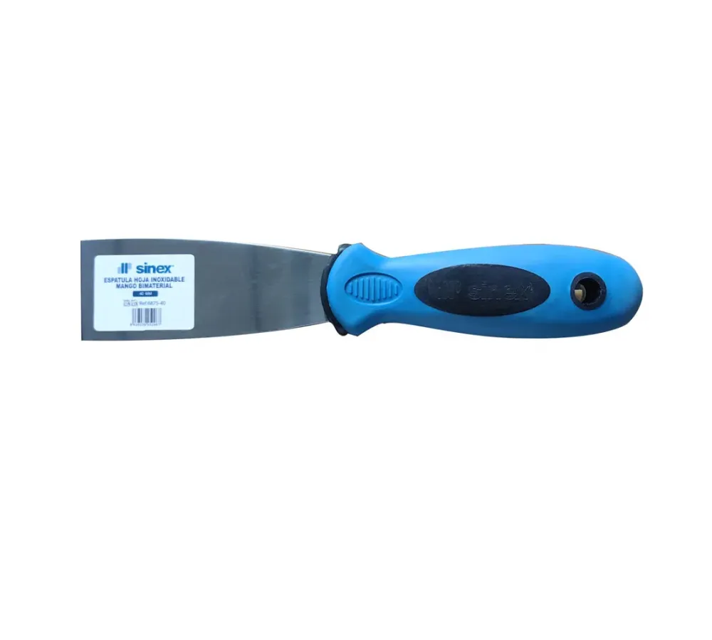 ESPATULA MANGO INOX M/BIMATERIAL SINEX 38