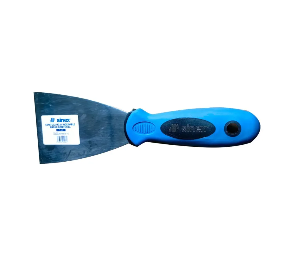 ESPATULA HOJA INOX M/BIMATERIAL SINEX  75