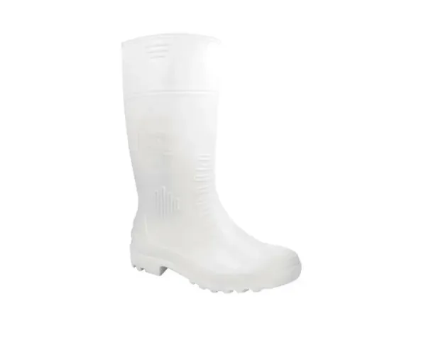 Bota Puntera. Alta Blanco Antigrasa 2090